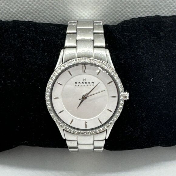 Skagen Katja 347SSX Women Silver Stainless Steel Analog Dial Wrist Watch JNA573 main image 9